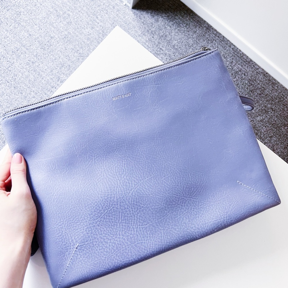 BIG SALE! Matt & Nat lavender color vegan leather bag